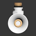 Durable Hardware Tools Plumbing Connector White with Red Fittings for Pipe Installation