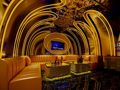 KTV private rooms model