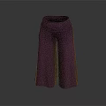 Stylish Purple Wide Leg Pants For Casual Fashion With Soft Comfortable Fabric
