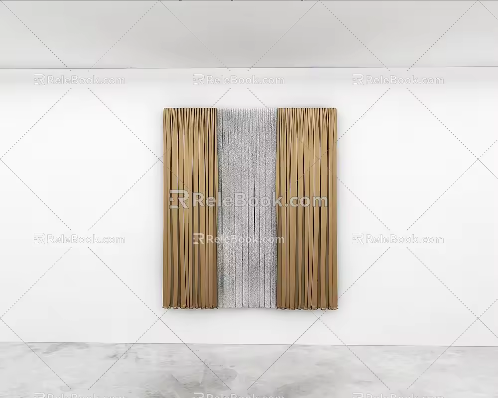 Curtains 3d model