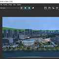 Innovative Aerial Urban Planning Design With Green Spaces Waterfront Roads And Modern Buildings
