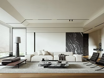 The Silent Living Room 3d model
