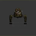 Modern Mechanical Dinosaur Machine Dinosaur Mechanical Monster Machine Monster 3d model
