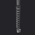 Mechanical Weapon With Sharp Metal Tip And Industrial Design Components