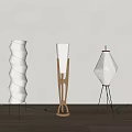 New Chinese-style Chinese-style Floor Lamp 3d model