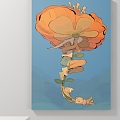 Painting Decorative Painting Animal Painting Abstract Painting Plant Painting Landscape Painting 3d model