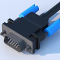 High Quality Black Blue Cable Connector For Daily Household Use And Durable Design