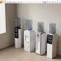 Modern drinking water machine direct drinking machine 3d model