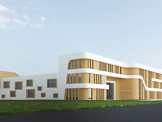 Modern Kindergarten Architecture School Architecture Primary School Architecture Education Architecture 3d model