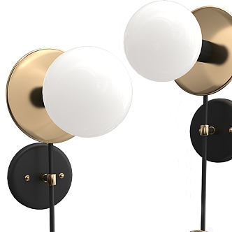 Modern wall lamp 3d model