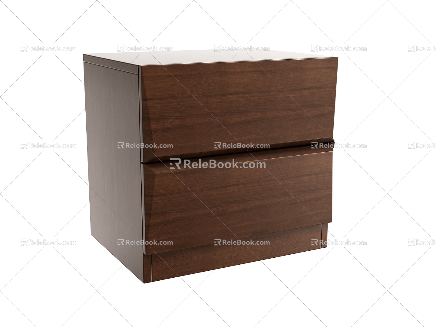 New Chinese bedside table 3d model