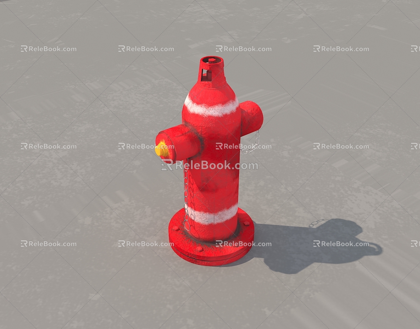 modern fire hydrant model