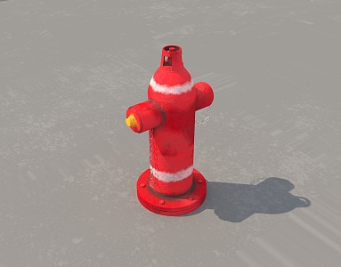 modern fire hydrant 3d model