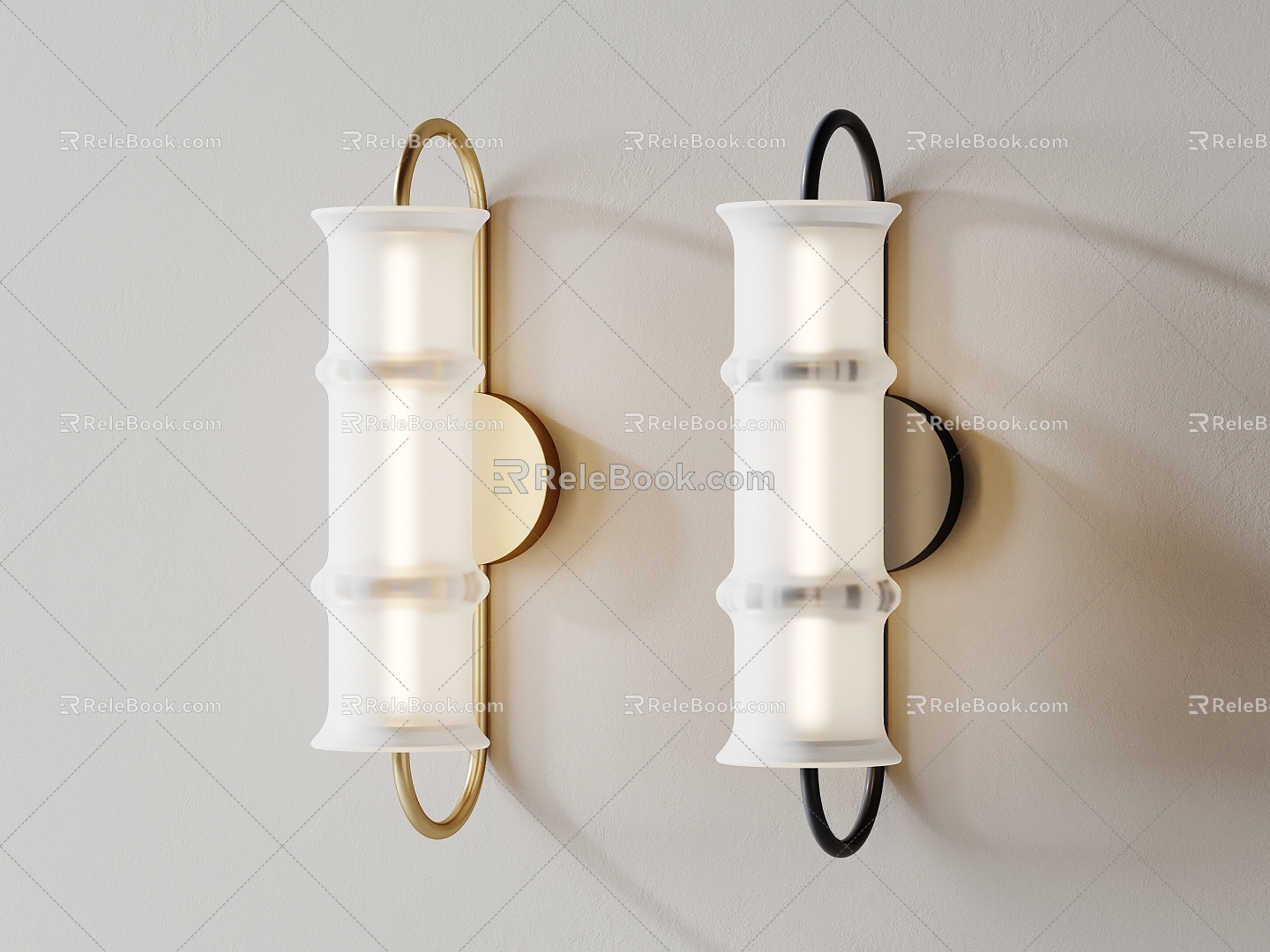 Modern wall lamp metal wall lamp 3d model