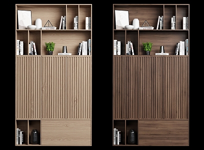 Bookshelf 3d model