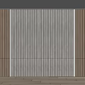 Pit pattern clapboard decorative background wall decorative board modeling wall surface 3d model