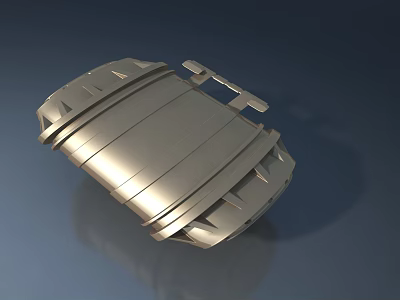 Artistic ornaments 3d model