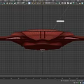 Futuristic Silver Metallic Craft With Streamlined Design Transparent Cockpit And Internal Structure