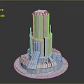 Modern Sci-Fi Equipment Sci-Fi Items Sci-Fi Components High-Tech Components 3d model