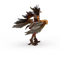Hero invincible game character monster 3d model