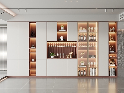 Modern Wine Cabinet model