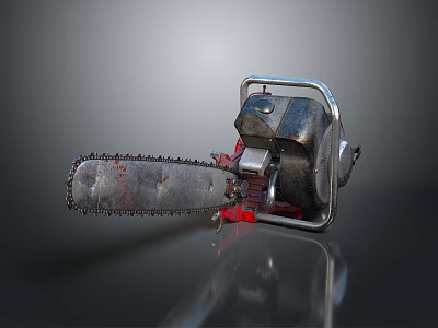 Chainsaw Handheld Chainsaw Gasoline Saw Diesel Saw Chainsaw Wood Logging Logging Tools Tools 3d model