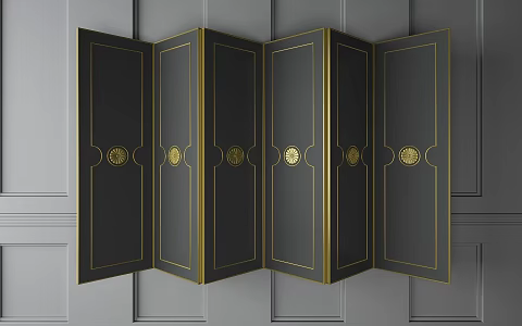 Partition screen 3d model