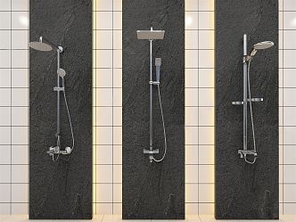 Modern Shower 3d model