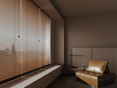 Modern venetian blinds 3d model