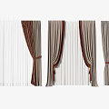 Curtain combination 3d model