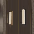New Chinese Wall Lamp 3d model