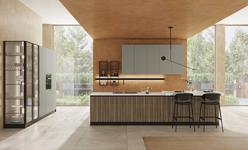 Modern Kitchen 3d model