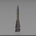Space Rocket Model Showcasing Launch Vehicle Design For Space Exploration Missions 3d model