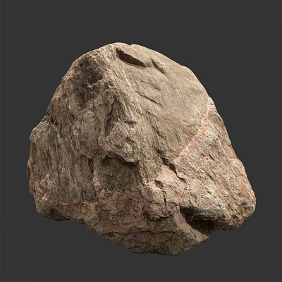 Natural Stone Material Displaying Rough Surface And Intricate Natural Textures For Design Projects 3d model