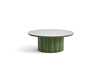 Outdoor Round Table Round Table Courtyard Garden Balcony Coffee Table Rock Board Round Table Rock Board Round Table 3d model