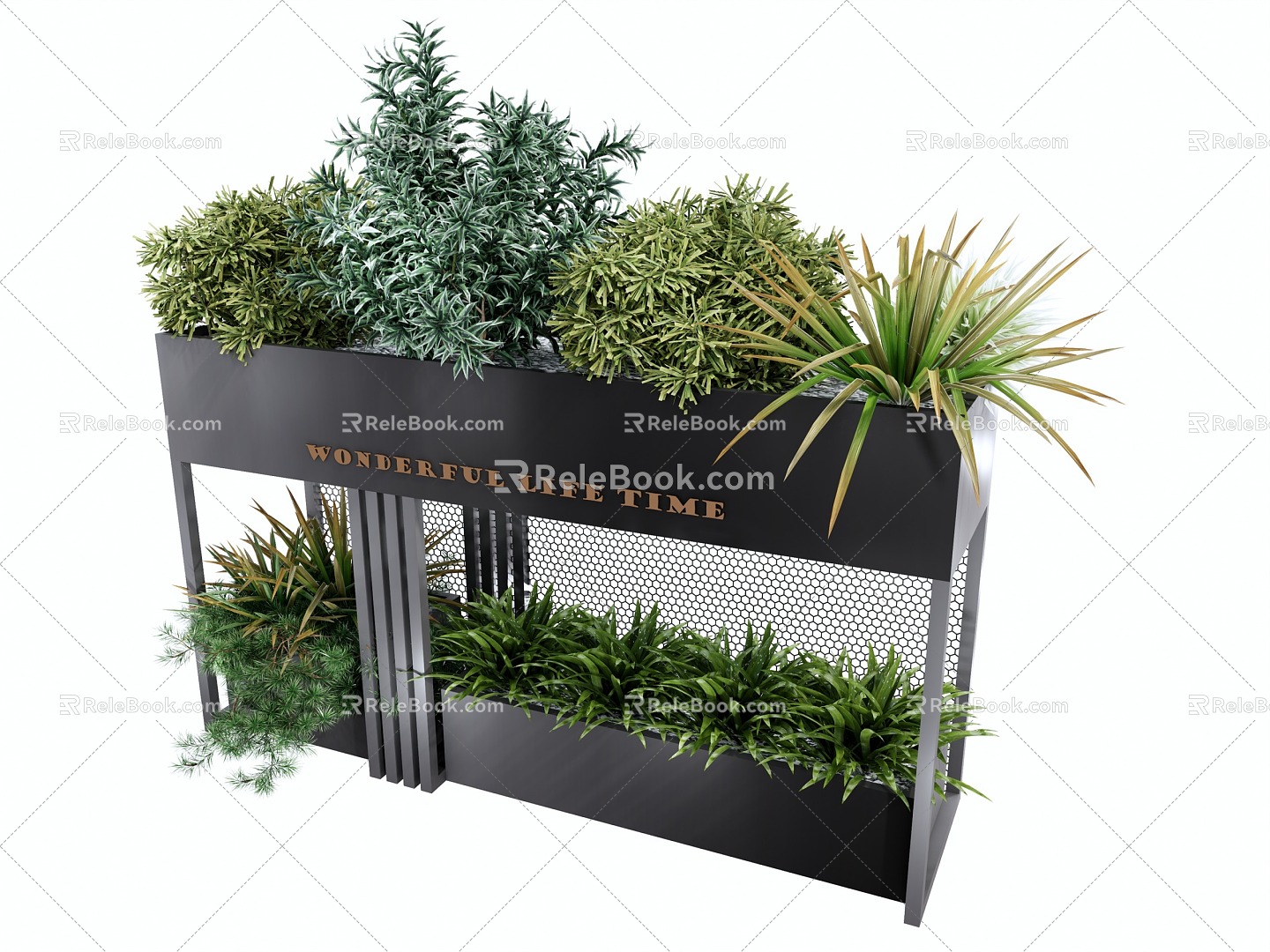 Plant Combination Flower Box Mobile Flower Box Plant Flower Box model