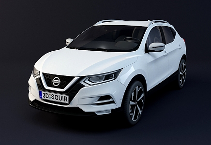 Hyundai Nissan Qashqai 3d model