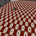 Retro Floor Tile 3d model