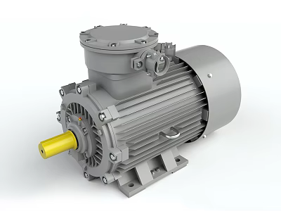 modern generator 3d model