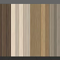 Modern Interior Wall Panels With Vertical Stripes In Diverse Colors 3d model