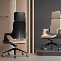 Modern Office Chair Boss Chair Conference Chair 3d model