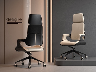 Modern Office Chair Boss Chair Conference Chair 3d model