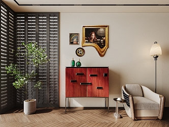 Achille Salvagni side cabinet 3d model