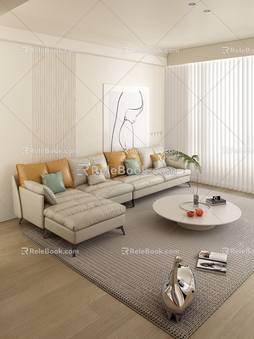 Corner sofa model