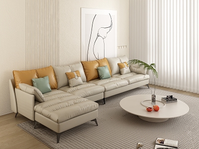 Corner sofa model