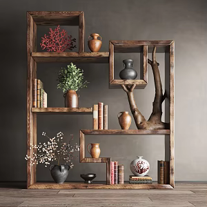 Quiet Wind Decorative Frame 3d model