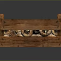 Fresh Organic Root Vegetables Neatly Arranged In Wooden Crate On Dark Background
