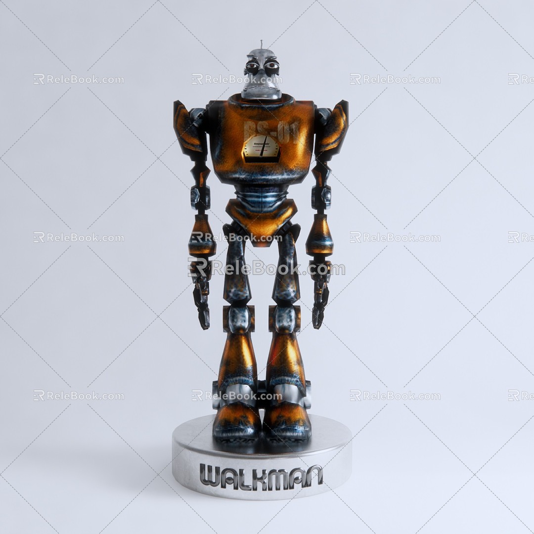 Modern Robot Toy Robot 3d model