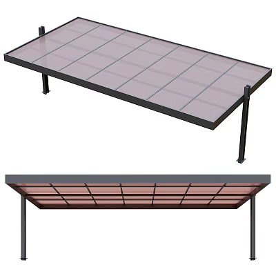 Modern Canopy Canopy Parking Canopy 3d model