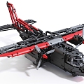 Modern Lego Plane 3d model